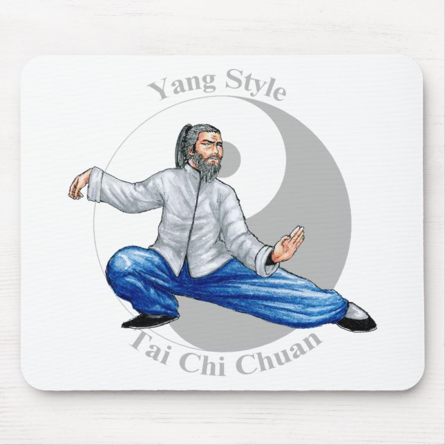 Mousepad Qui do estilo TAI de Yang (Frente)