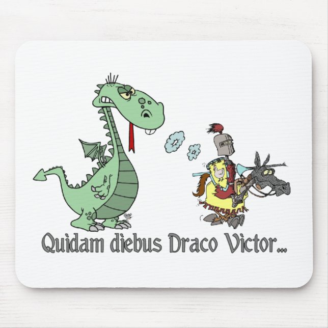 Mousepad Quidam Diebus Draco Victor (Frente)