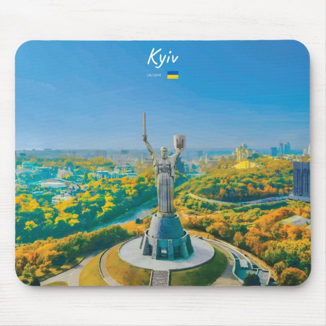 Mousepad Quieve, Ucrânia - Monumento Mãe Ucrânia (Frente)