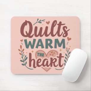 Mousepad "Quilás Aquecer O Coração" Cozy Quilting Cottageco