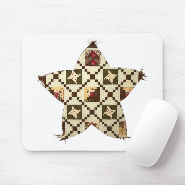 Mousepad Quilt Star (Com mouse)