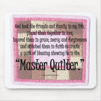 Mousepad Quilter mestre