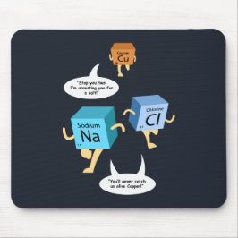 Mousepad Química Engraçada Nome Personalizado de Mesa Perió
