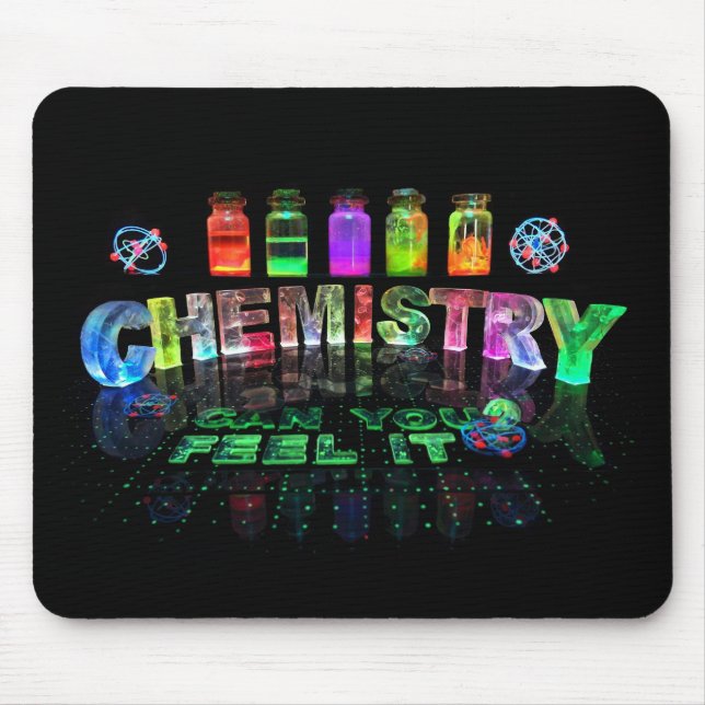 Mousepad Química - pode você senti-la? (Frente)