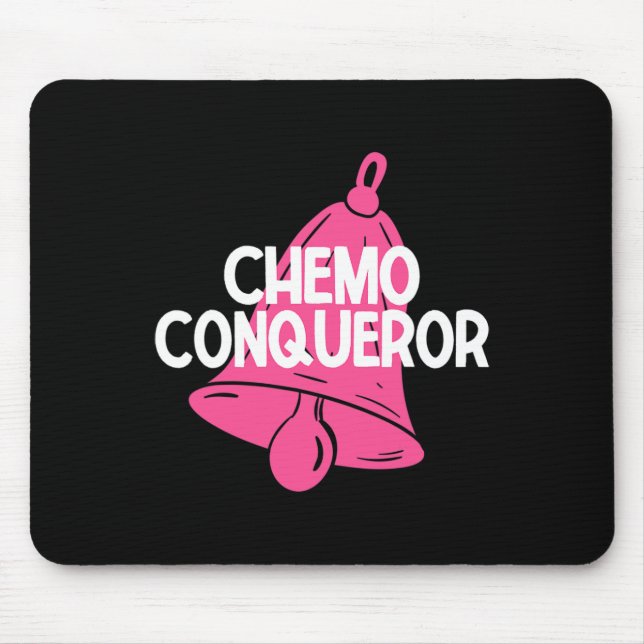 Mousepad Quimio Conquistador Fim Do Tratamento De Quimio (Frente)