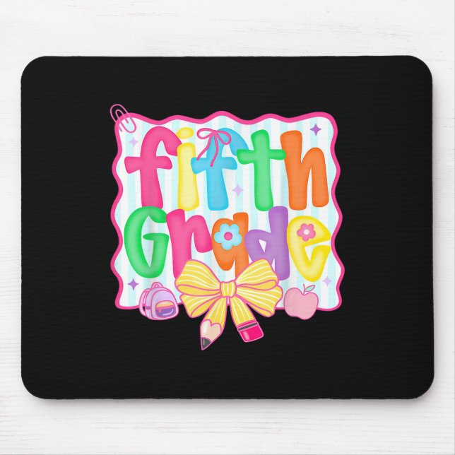 Mousepad Quinto Arco Coqueteiro De Volta Ao Primeiro Dia Da (Frente)