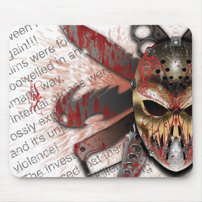 Mousepad R. de H. Ripper do Halloween (Frente)