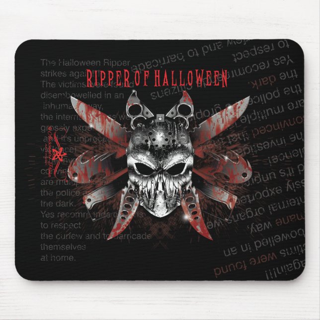 Mousepad R. de H. Ripper do Halloween (Frente)