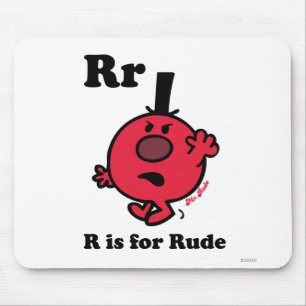 Mousepad R é para rude