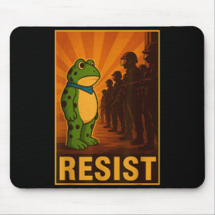 Mousepad Rã Resiste Rtland Rã Protesto - Rtland Rã Ativ