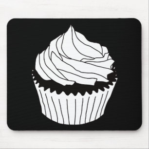 Mousepad rabiscos de cupcake