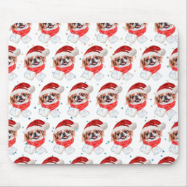 Mousepad Raça de Cão Chin Japonês Estrelas de Natal