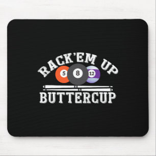 Mousepad Rack Em Up ButterCup - Piscina Billiards