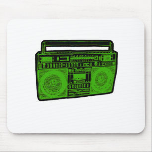 Mousepad rádio do dinamitador do gueto do boombox