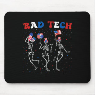 Mousepad Radiologia 4 De Julho Técnico De Rad X-ray Tech Es