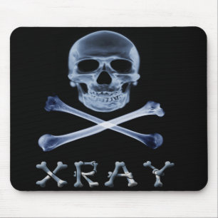 Mousepad RADIOLOGIA ROGER ALEGRE da bandeira de PIRATA do
