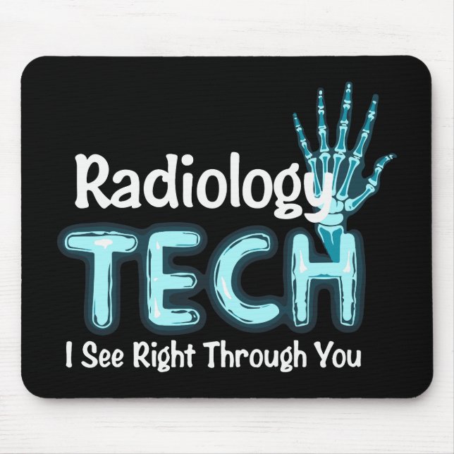 Mousepad Radiologia Tech Humor X Ray (Frente)