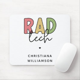 Mousepad Radiologia Tecnológica Radiológica Personalizada R