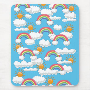 Mousepad Rainbow Feliz