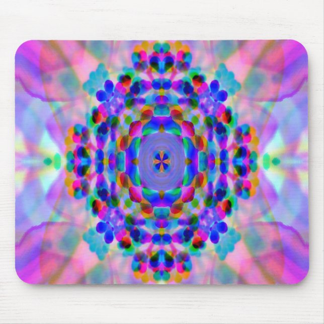 Mousepad Rainbow Mandala.... (Frente)