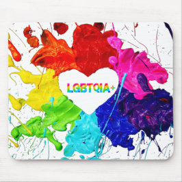 Mousepad Rainbow Modern Stripe LGBT