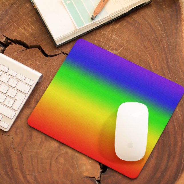 Mousepad Rainbow Ombre (Criador carregado)