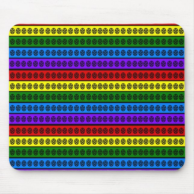 Mousepad Rainbow Pentacle (Frente)
