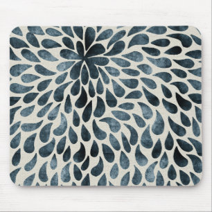 Mousepad Raindrop Fractal Padrões na Patente de Arte da Chu