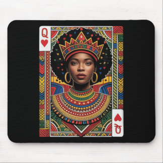 Mousepad Rainha Africana Carta Melanina Orgulho Negro Blm J
