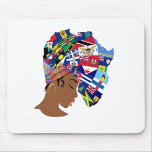 Mousepad Rainha Afro-Caribe