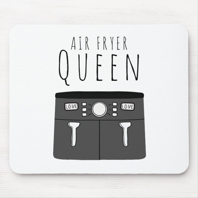 Mousepad Rainha da Fritadeira Aérea (Frente)
