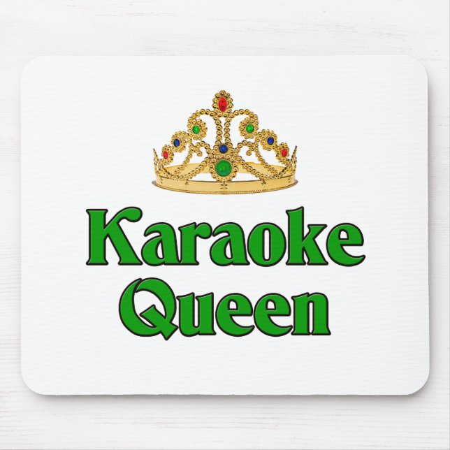 Mousepad Rainha do karaoke (Frente)