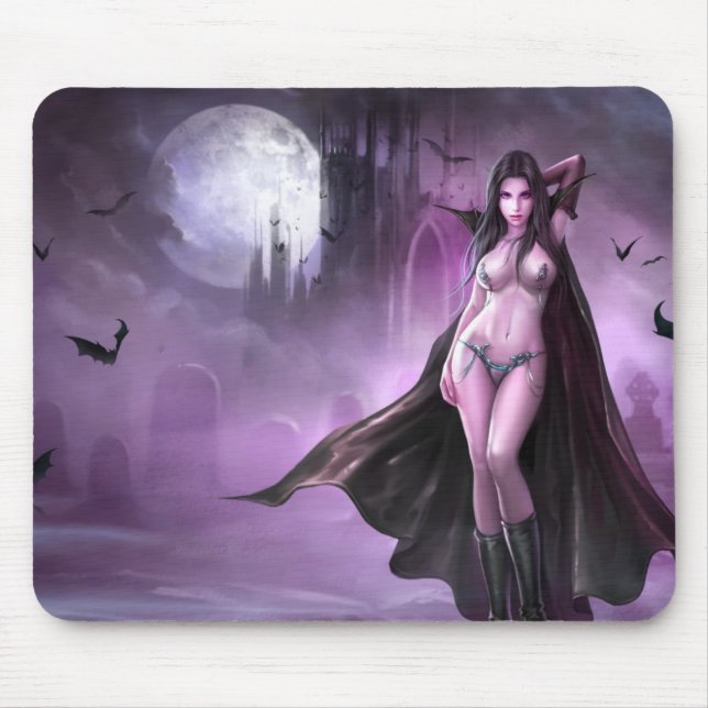 Mousepad Rainha do vampiro de Azmodeus, tapete do rato (Frente)