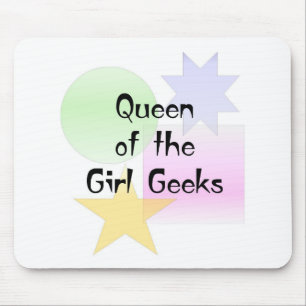 Mousepad Rainha dos geeks da menina