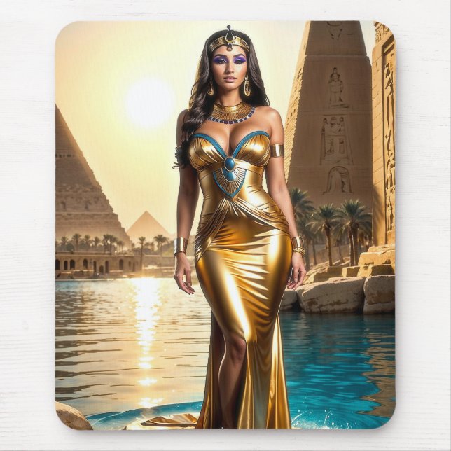 Mousepad Rainha Dourada do Nilo (Frente)