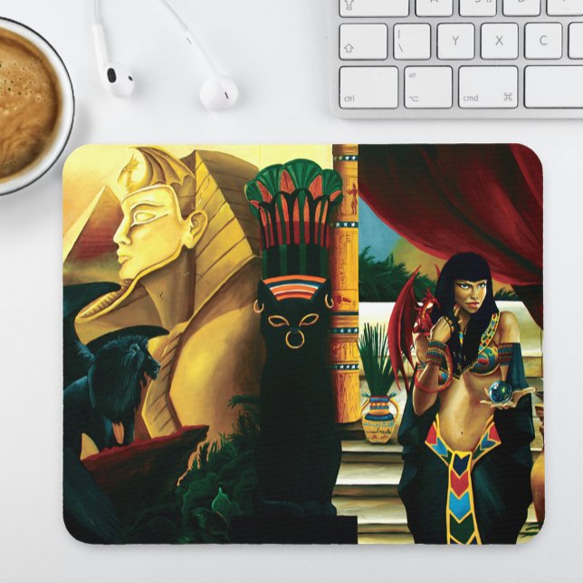 Mousepad Rainha Egípcia (Criador carregado)