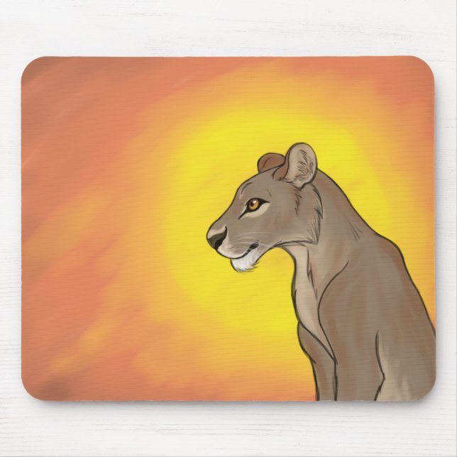 Mousepad Rainha Lioness (Frente)