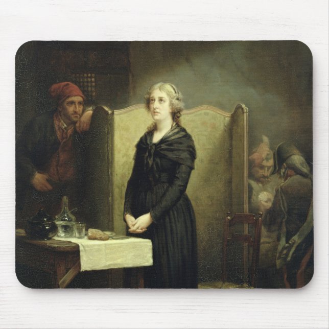 Mousepad Rainha Marie Antoinette no Conciergerie (Frente)