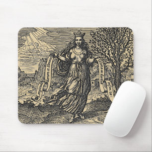 Mousepad Rainha Medieval: Vida longa e saúde