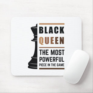 Mousepad Rainha Negra A Peça Mais Poderosa Do Jogo 2