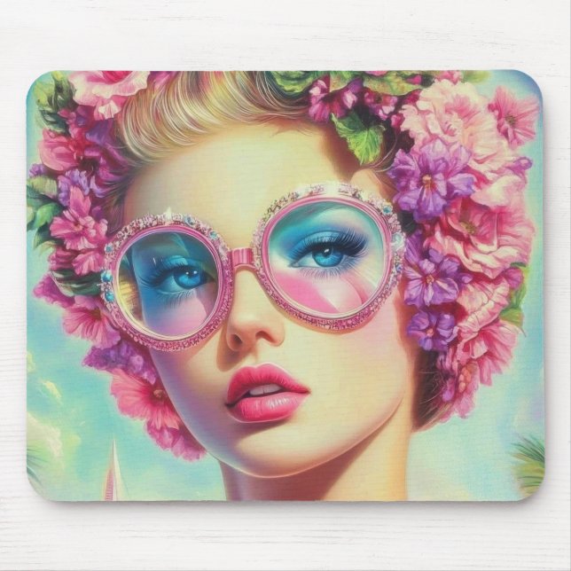 Mousepad Rainha Tropical Glamor (Frente)
