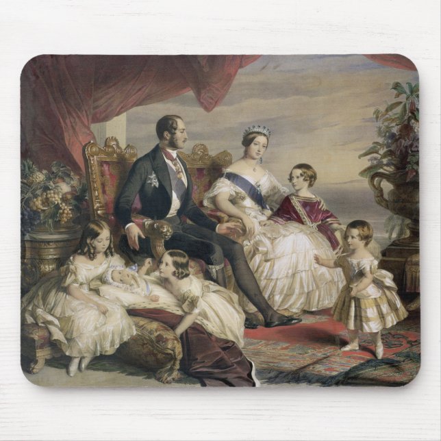 Mousepad Rainha Victoria (1819-1901) e príncipe Albert (Frente)