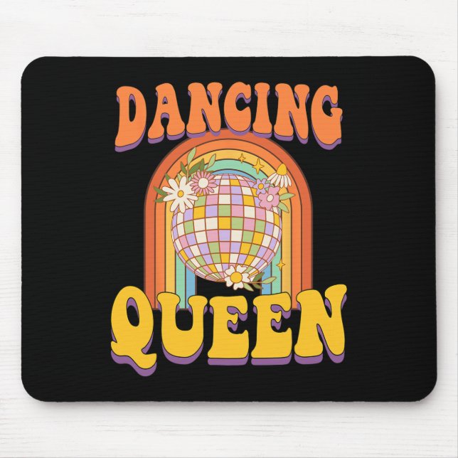 Mousepad Rainhas Dançantes Vintage Retro Festa de Solteira  (Frente)