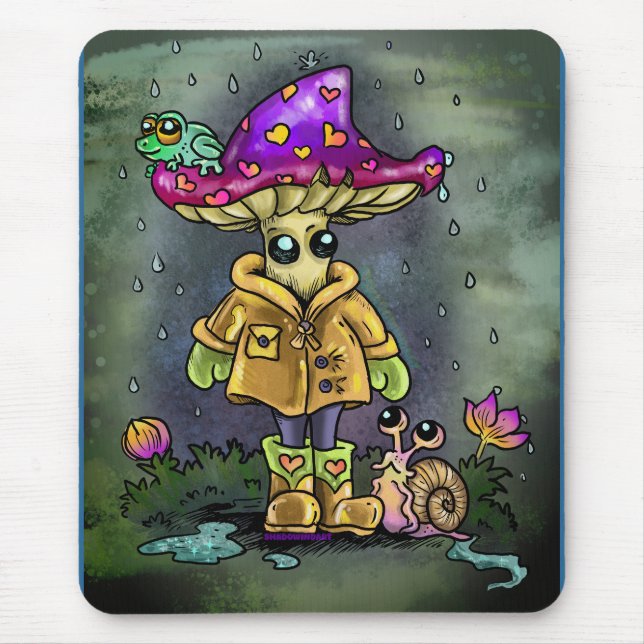 Mousepad Rainy Day Friends (Frente)