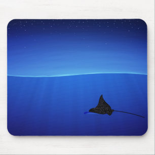 Mousepad Raio de águia manchado, narinari do Aetobatus
