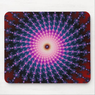 Mousepad Raio Fractal de Sangue