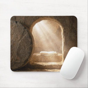 Mousepad Raios de Sol em um Túmulo Vazio