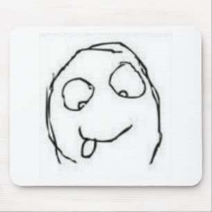 Mousepad Raiva de Herp Derp cómica