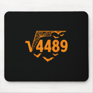 Mousepad Raiz Quadrada 4489 Meme Divertido de Halloween 67