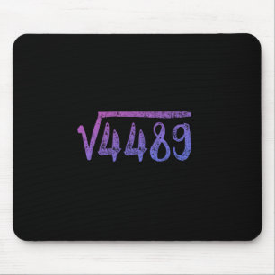 Mousepad Raiz Quadrada 4489 Professor de Matemática Seis Se